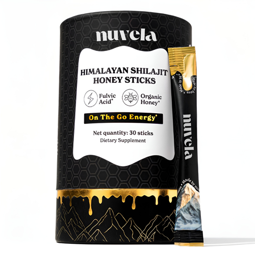 Nuvela™ Gold+ Shilajit Honey Sticks